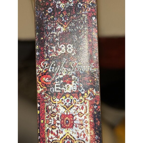 English Laundry High Street Handcrafted Polished Leather Belt - Picture 2 of 4